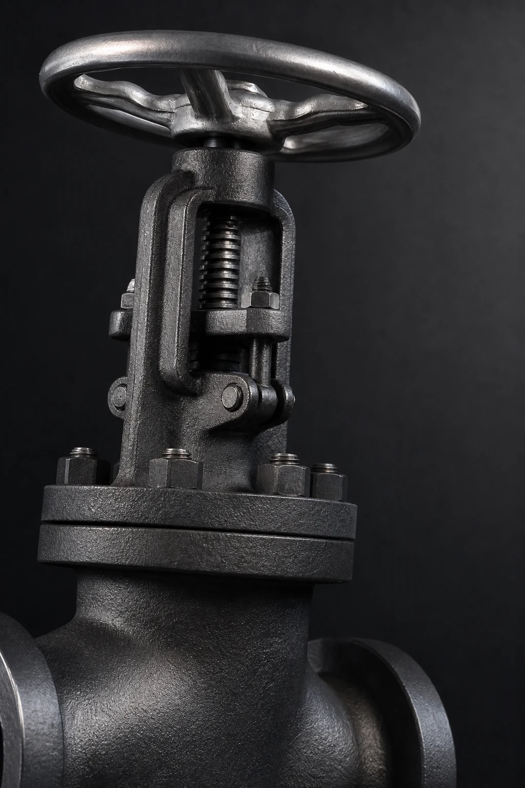 工程金属阀门细节图 / Engineering Metal Valve detail