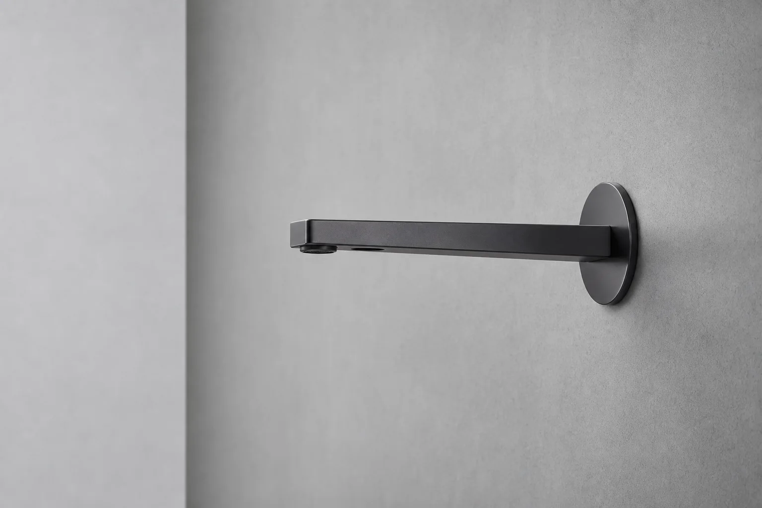 公域入墙感应龙头产品图 / Wall-mounted Sensor Faucet by Zhengda.